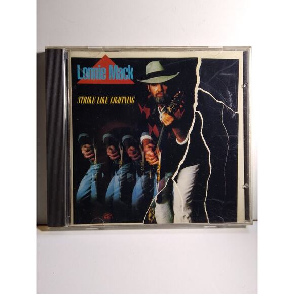 Lonnie Mack - Strike Like Lightning CD 1985 Blues Rock Alligator - Picture 1 of 3